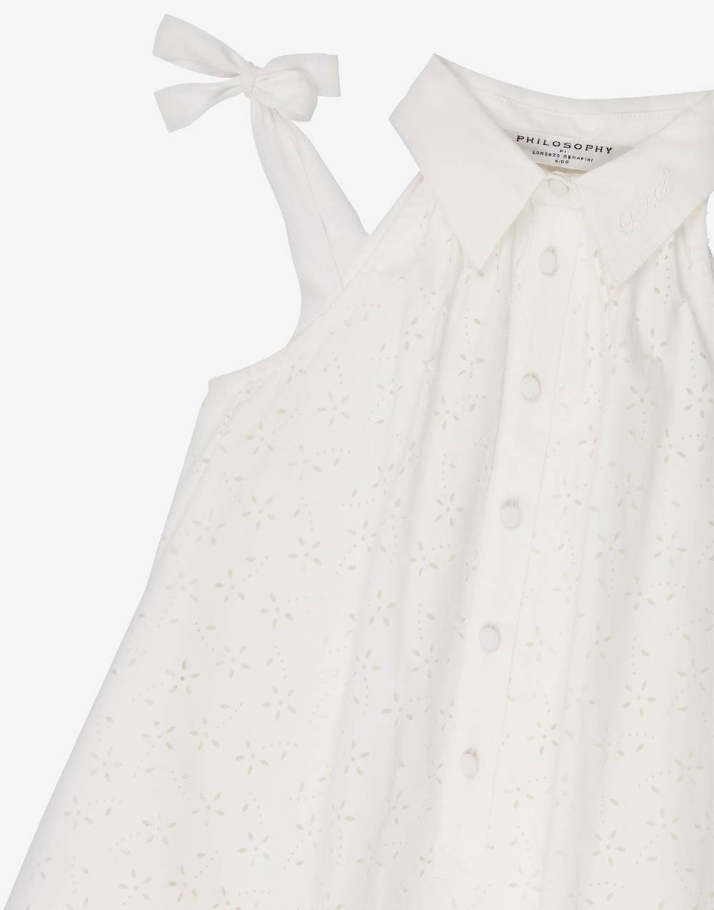 Philosophy Di Lorenzo Serafini Kids abito ad A in cotone con motivo floreale Comprane uno, ottenene uno gratis