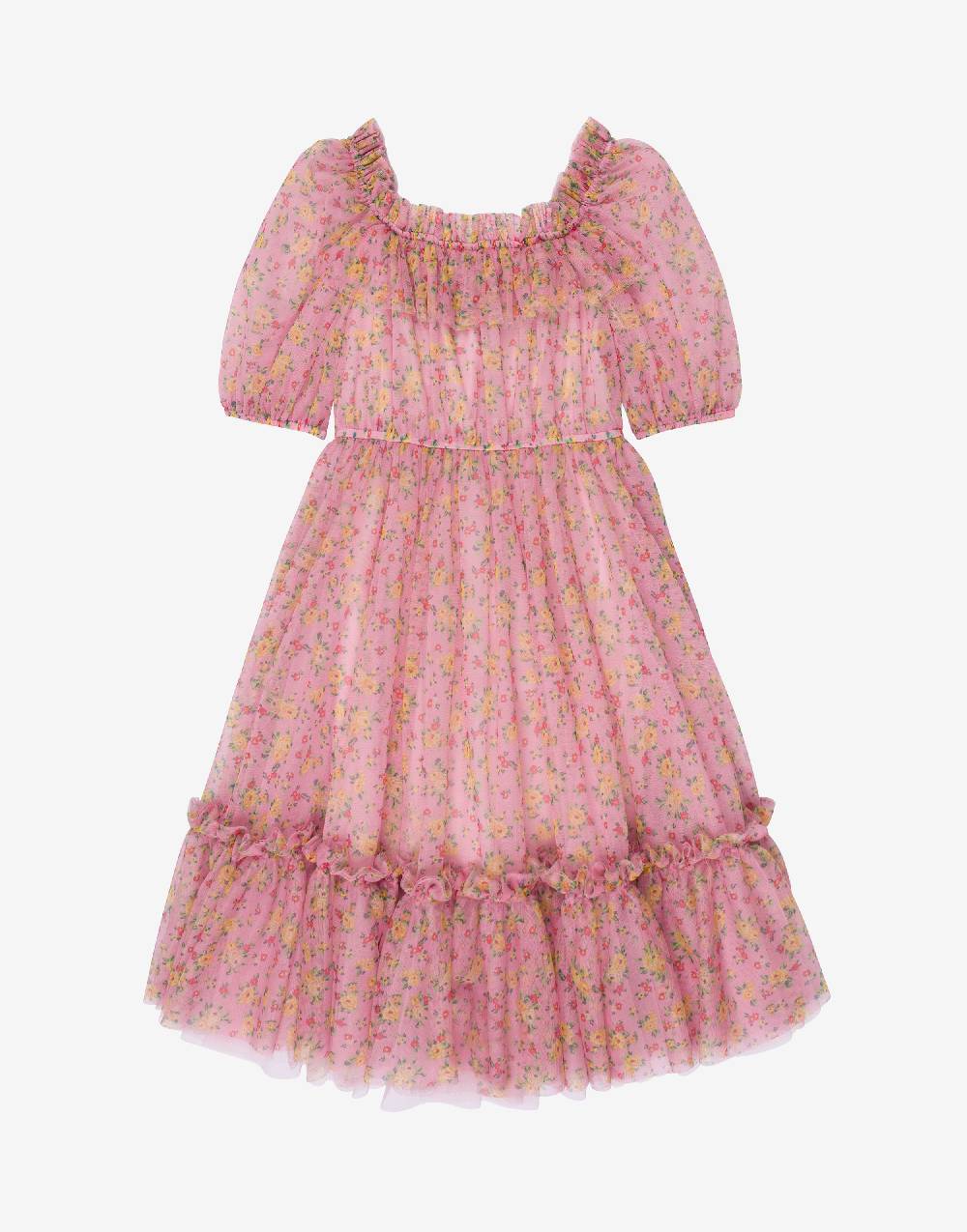 Philosophy Di Lorenzo Serafini Kids abito in tulle con stampa fiori Offerte giornaliere