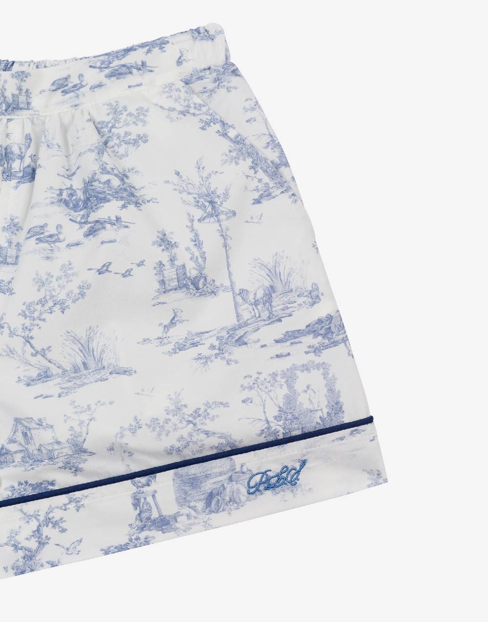 Philosophy Di Lorenzo Serafini Kids bermuda in cotone con stampa Toile de Jouy Sconti VIP