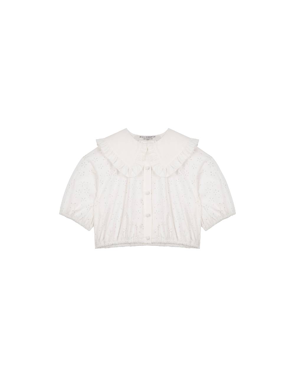Philosophy Di Lorenzo Serafini Kids camicia in popeline con motivo floreale Super Saving Price
