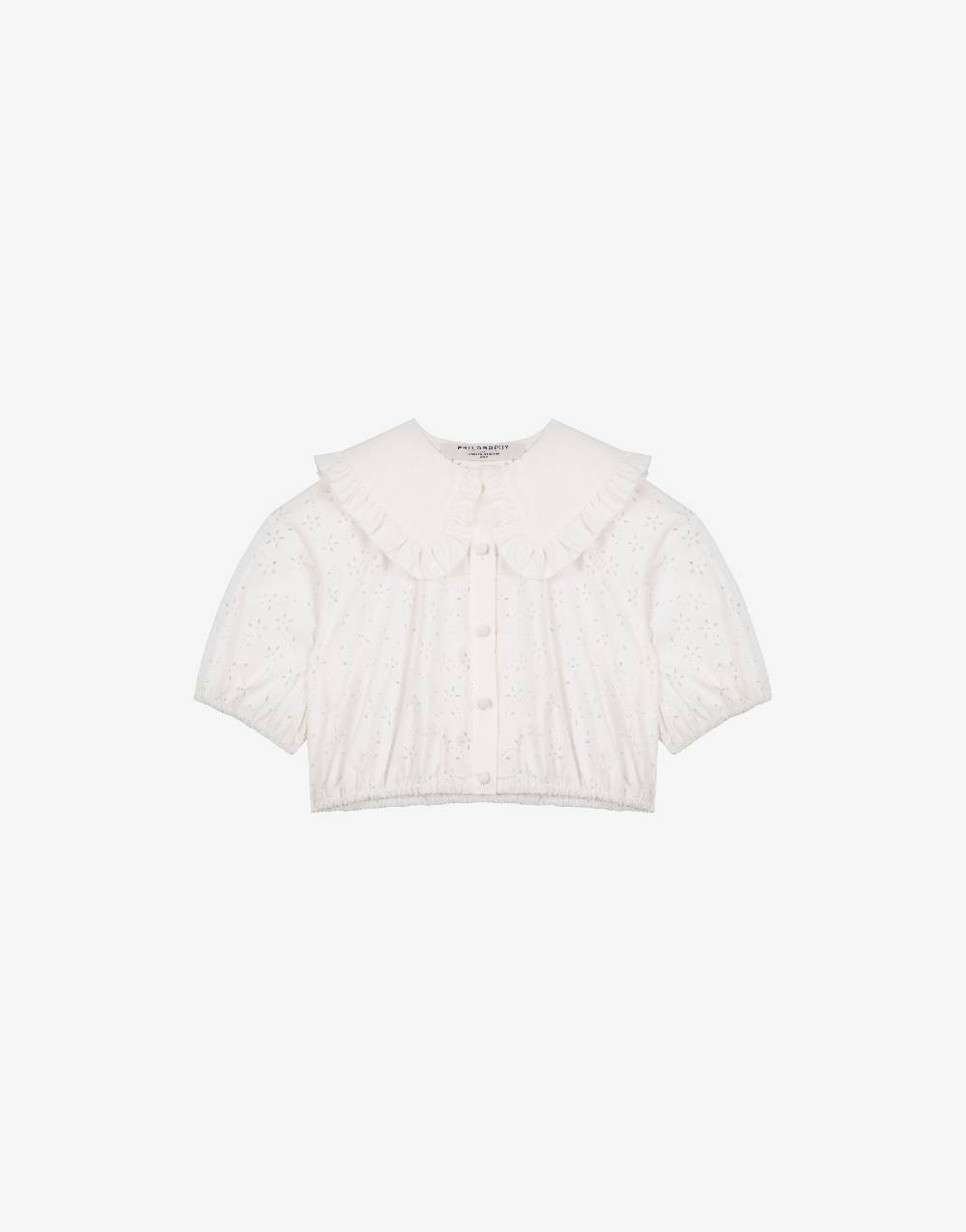 Philosophy Di Lorenzo Serafini Kids camicia in popeline con motivo floreale Super Saving Price