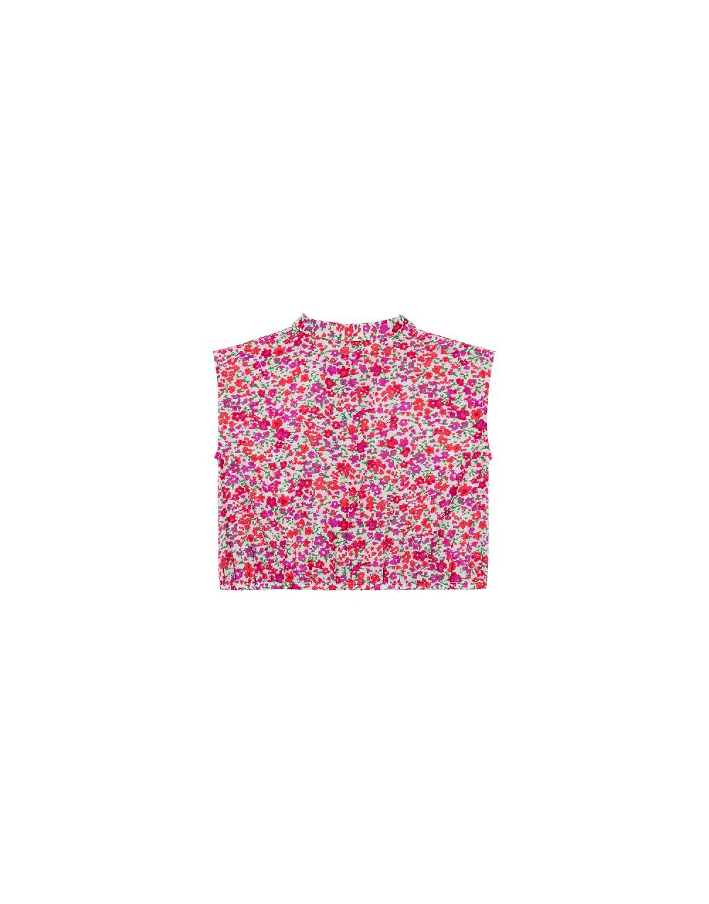 Philosophy Di Lorenzo Serafini Kids top in cotone con stampa fiori Rilascio limitato