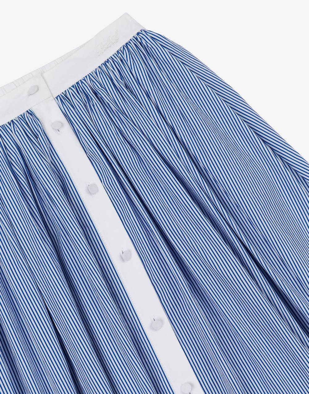 Philosophy Di Lorenzo Serafini Kids gonna ad A in popeline rigato Fino al 60% di sconto