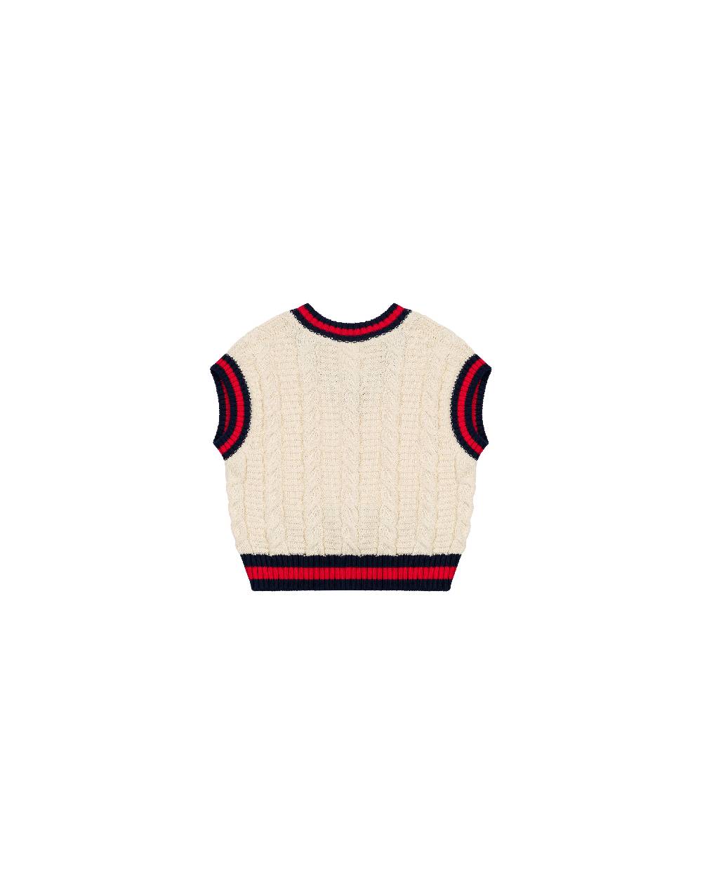 Philosophy Di Lorenzo Serafini Kids gilet in maglia con patch 'doppia P' Only for today