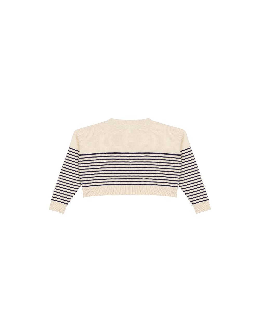 Philosophy Di Lorenzo Serafini Kids maglione in cotone a righe marinière Sostegno trimestrale
