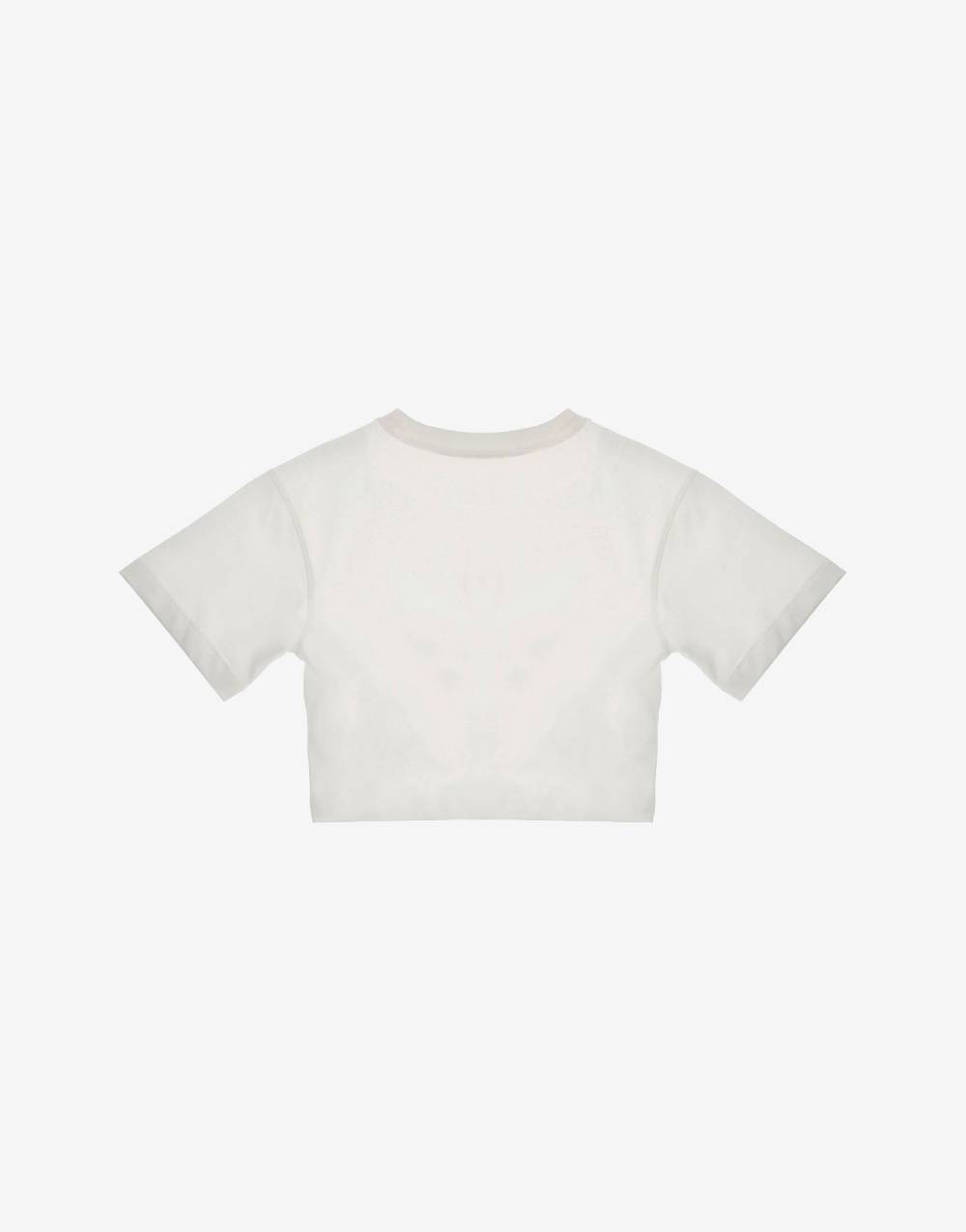 Philosophy Di Lorenzo Serafini Kids t-shirt crop con patch 'doppia P' Discount Store per i nuovi prodotti