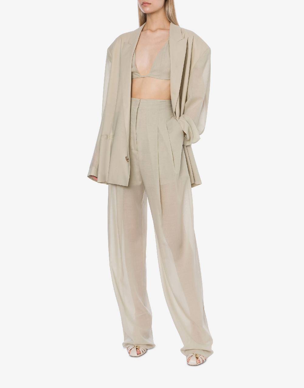 Philosophy Di Lorenzo Serafini Giacca oversize in voile di lana Solo un giorno rimasto