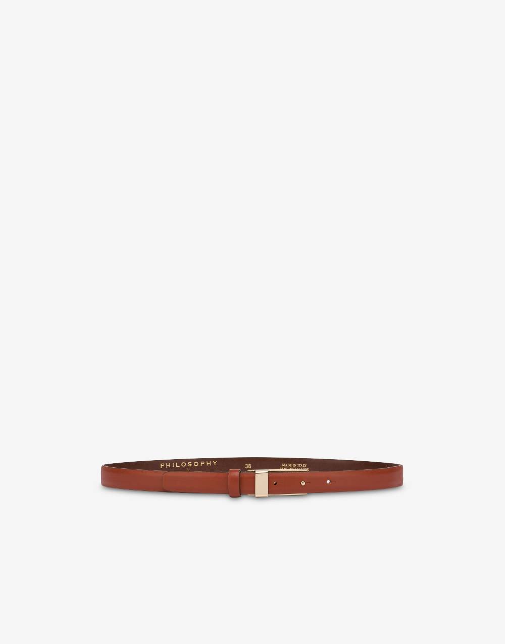 Philosophy Di Lorenzo Serafini Cintura in vitello 50% di sconto con spedizione gratuita