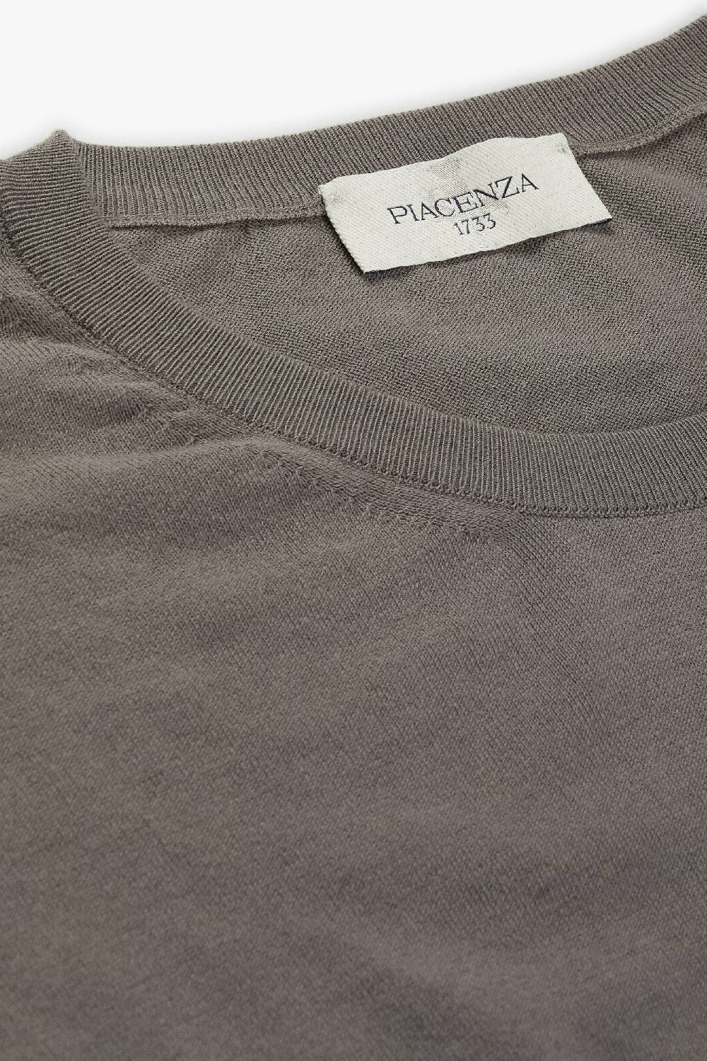 Piacenza 1733 Maglia maniche corte grigio scuro Saldi