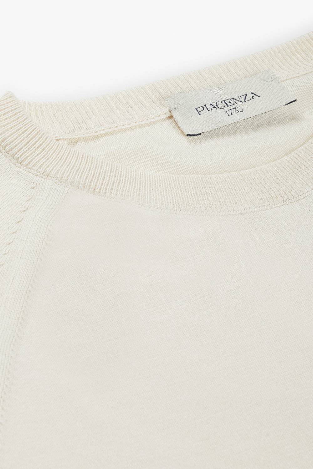 Piacenza 1733 Maglia maniche corte panna Offerte