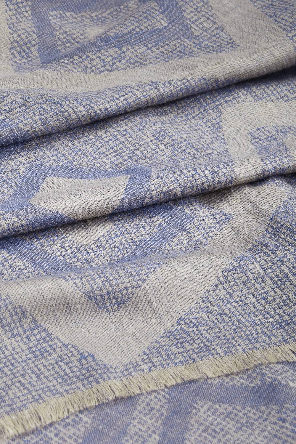 Piacenza 1733 Sciarpa Skyler blu In Saldo