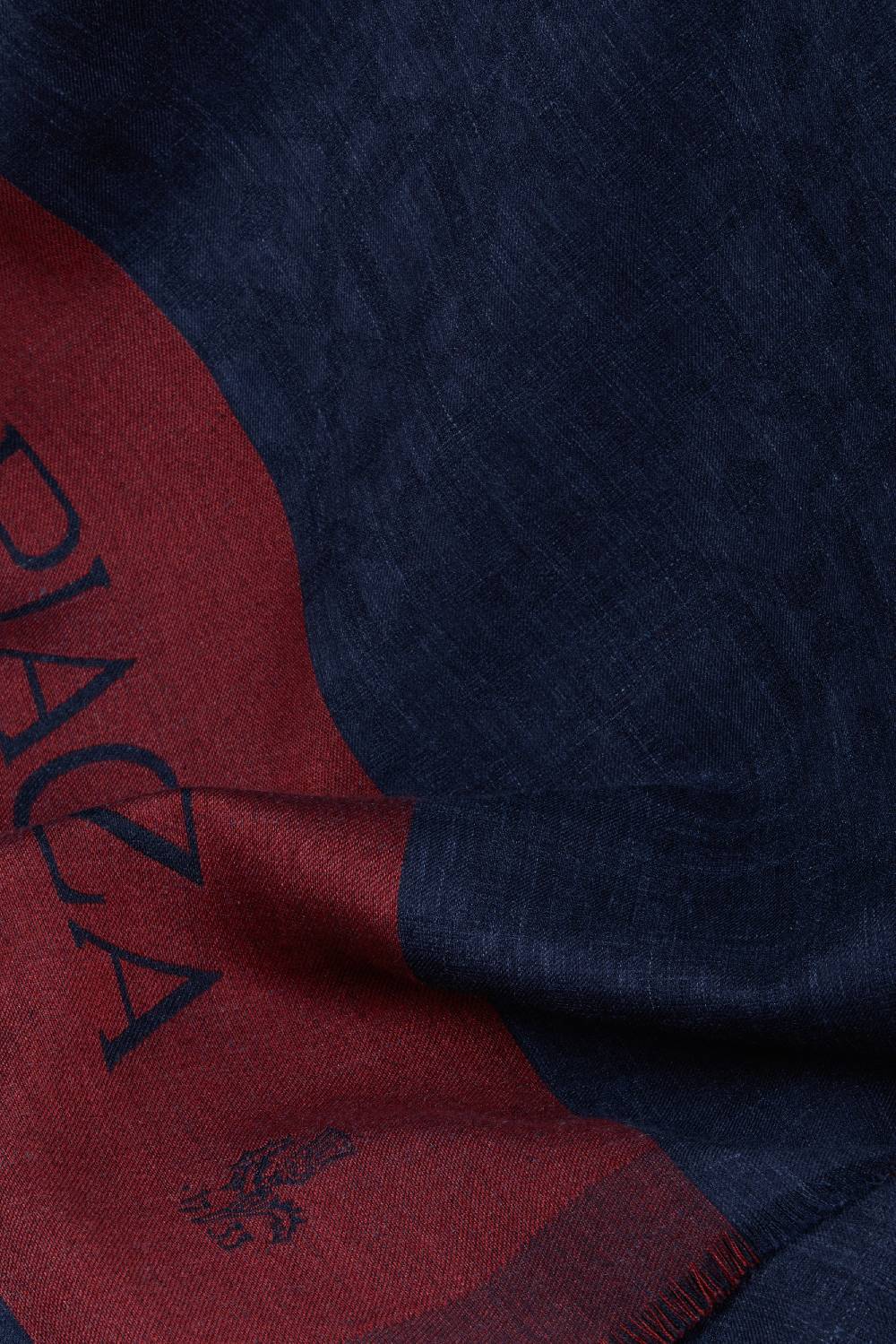 Piacenza 1733 Stola Vicario blu con logo 2025