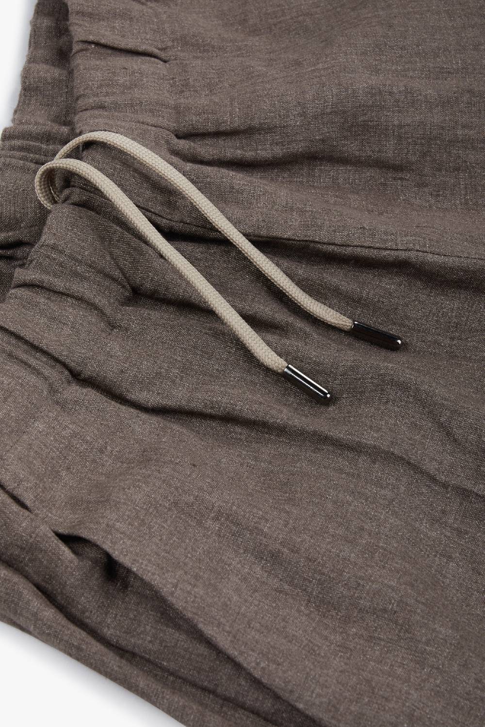 Piacenza 1733 Pantalone in lino marrone Italy