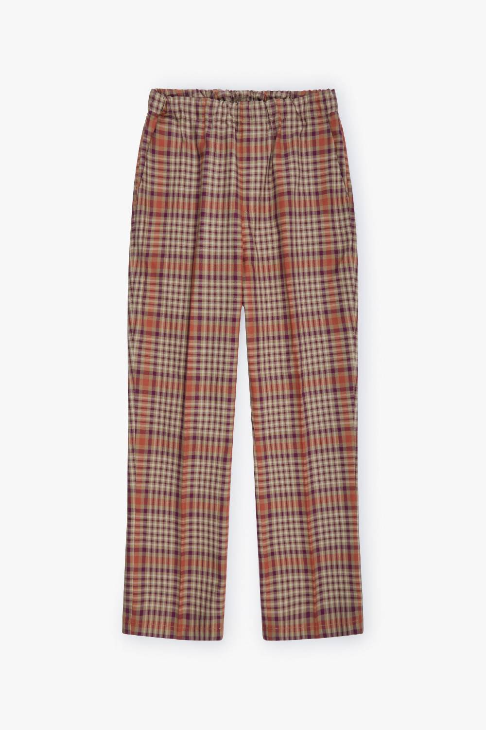 Piacenza 1733 Pantalone plain arancione e viola Qualità