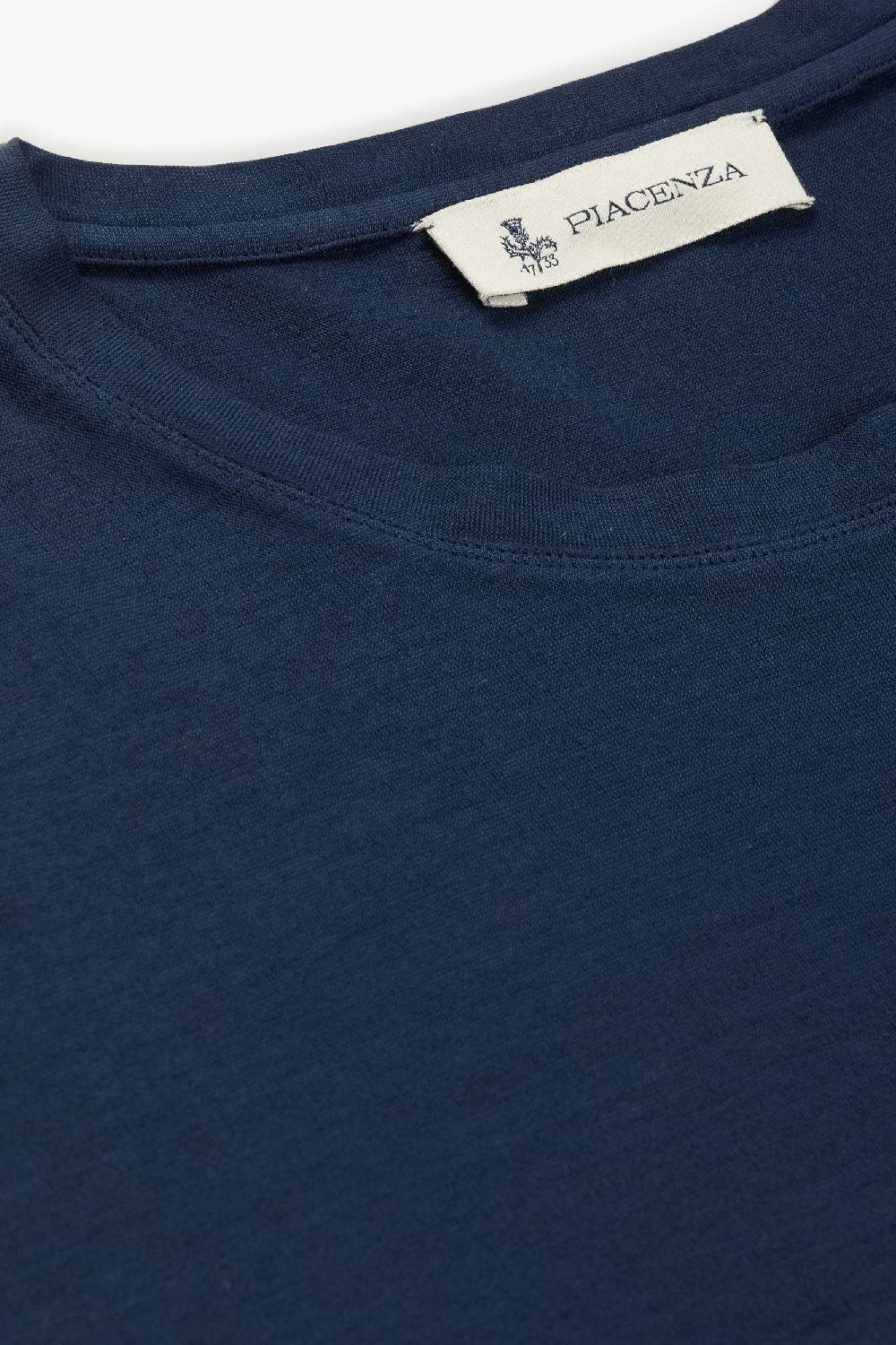Piacenza 1733 Maglia maniche lunghe blu In Vendita
