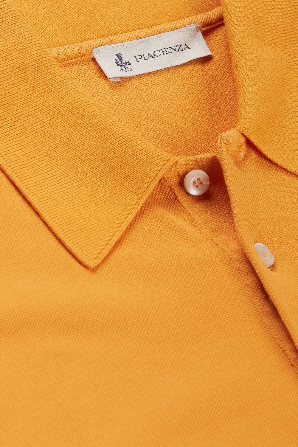 Piacenza 1733 Polo maniche corte jersey becco d'oca Vendite Flash