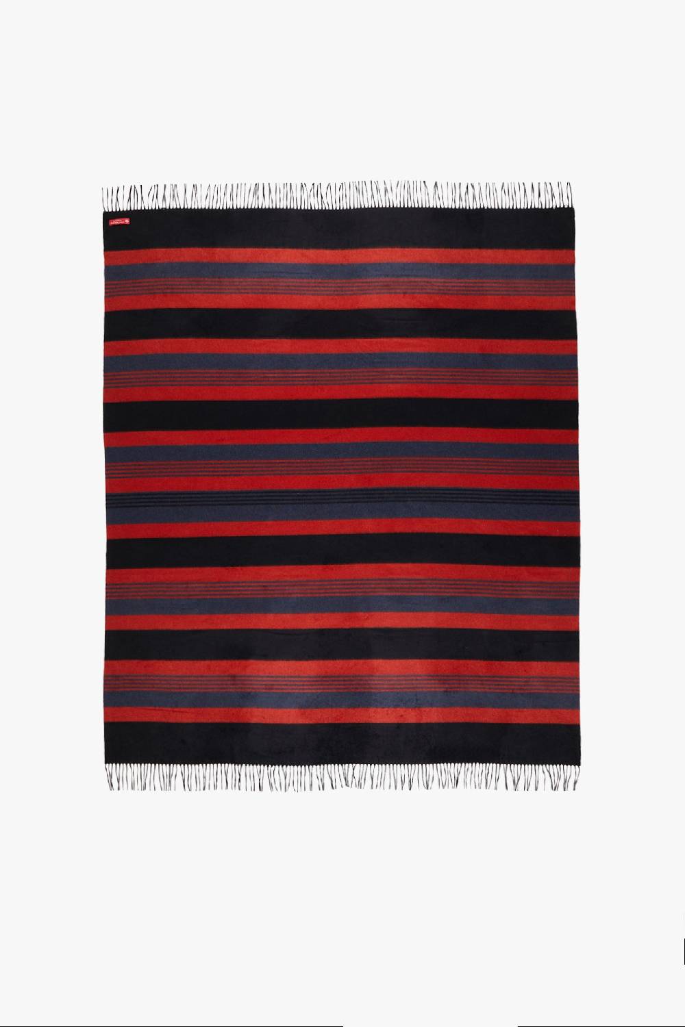 Piacenza 1733 BILBO Plaid righe Blu e Rosso Consegna Veloce