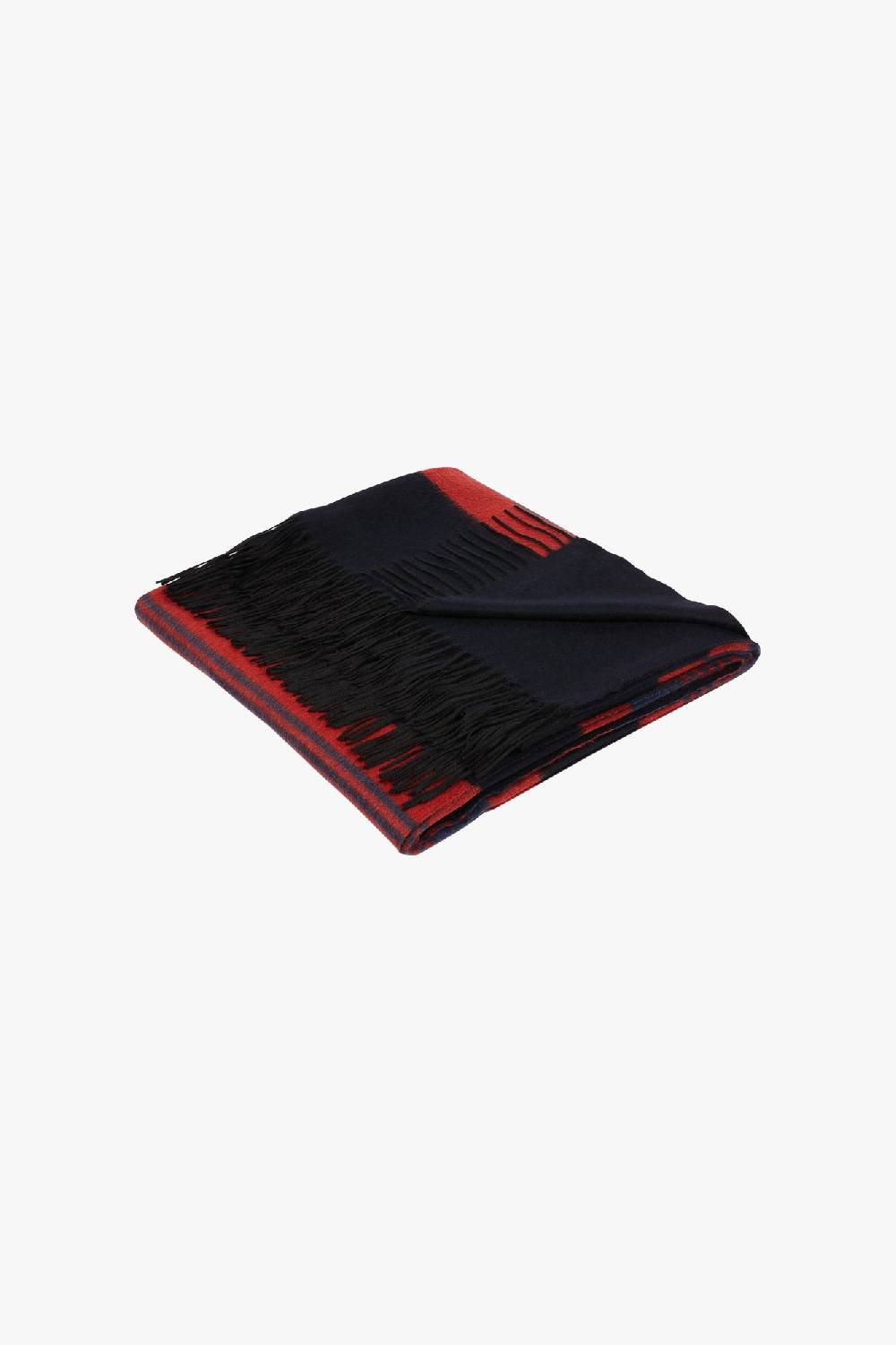 Piacenza 1733 BILBO Plaid righe Blu e Rosso Consegna Veloce
