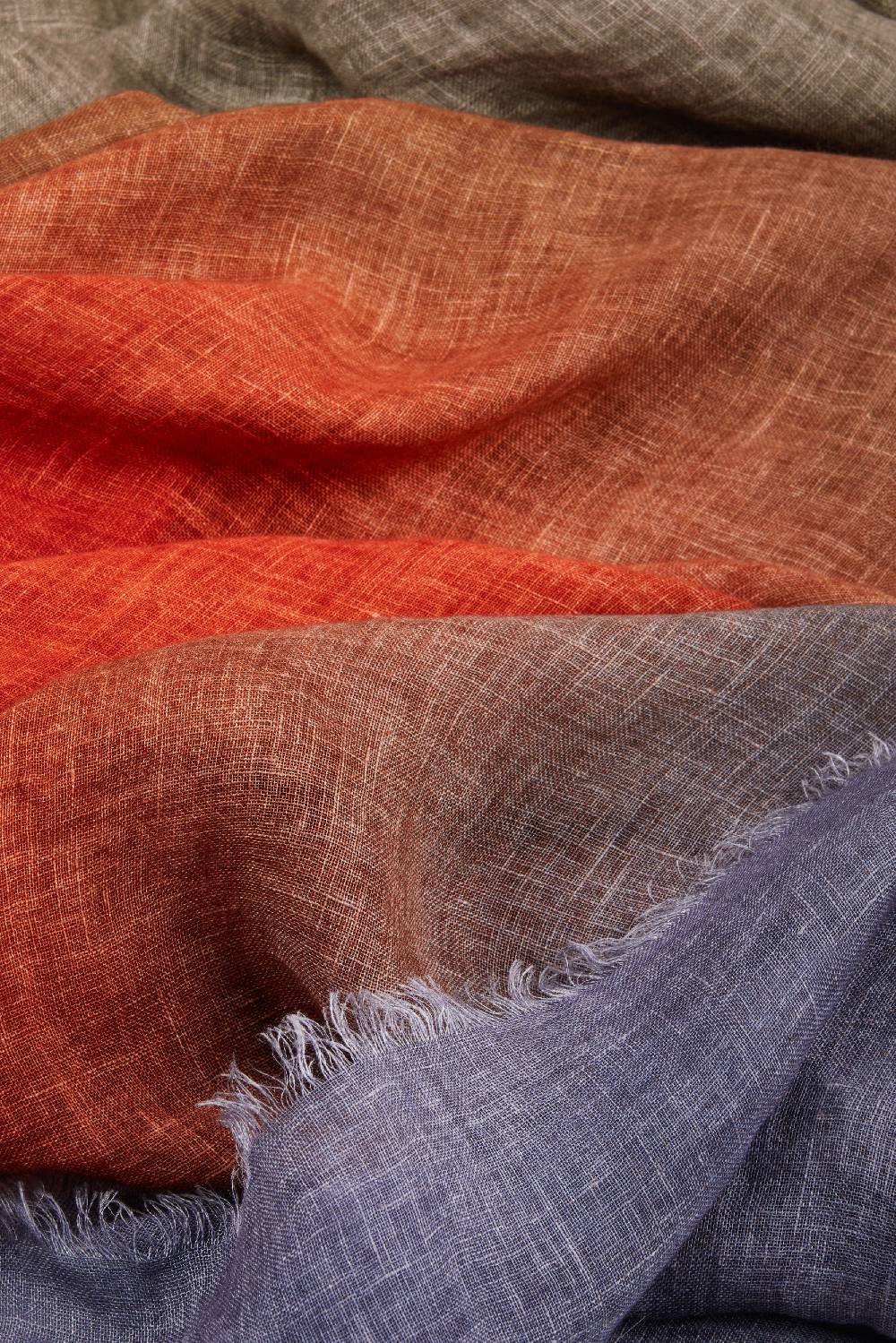Piacenza 1733 Stola Sprinkle nuances viola e mattone Fino Al -60%