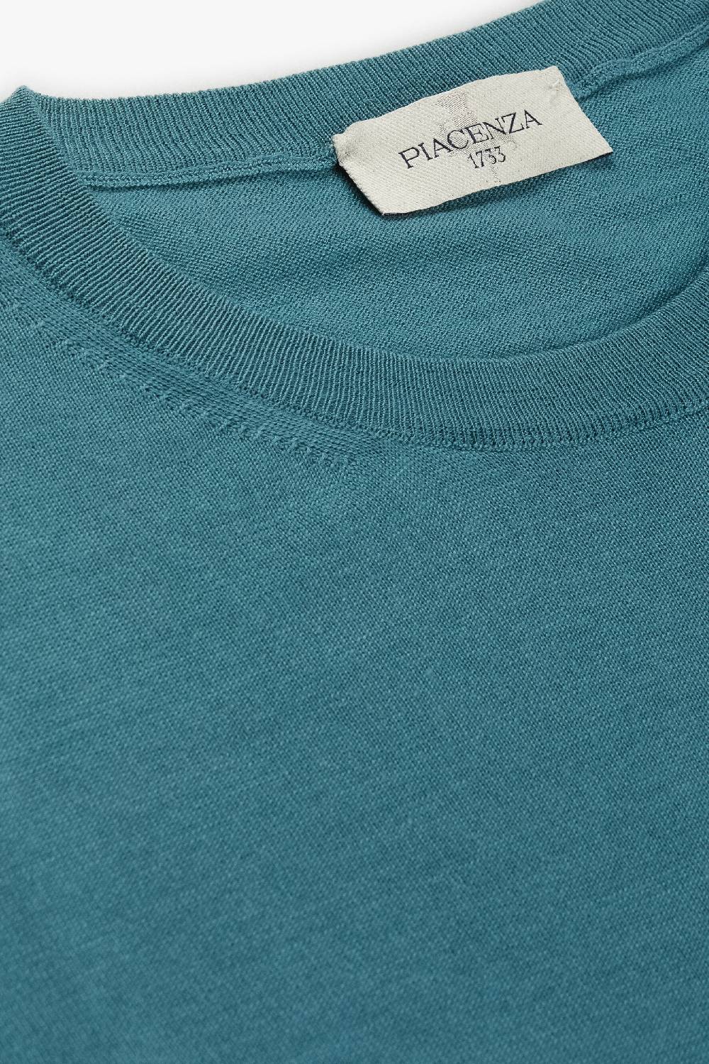Piacenza 1733 Maglia maniche lunghe verde oceano 2025