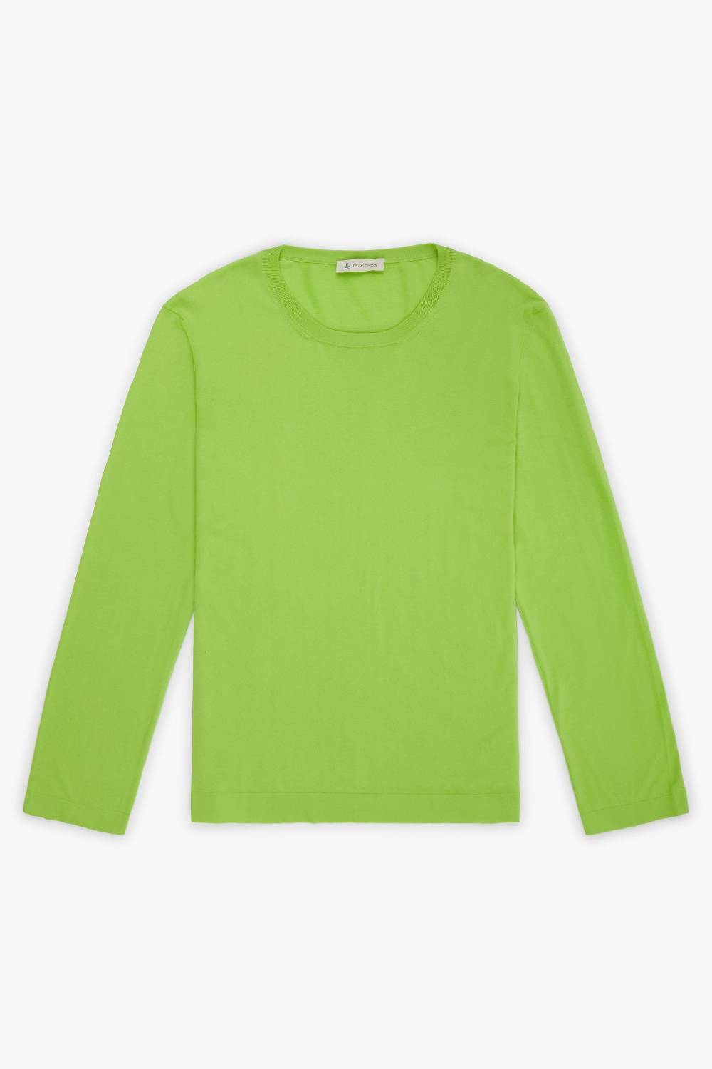 Piacenza 1733 Maglia maniche lunghe verde fluo Italia