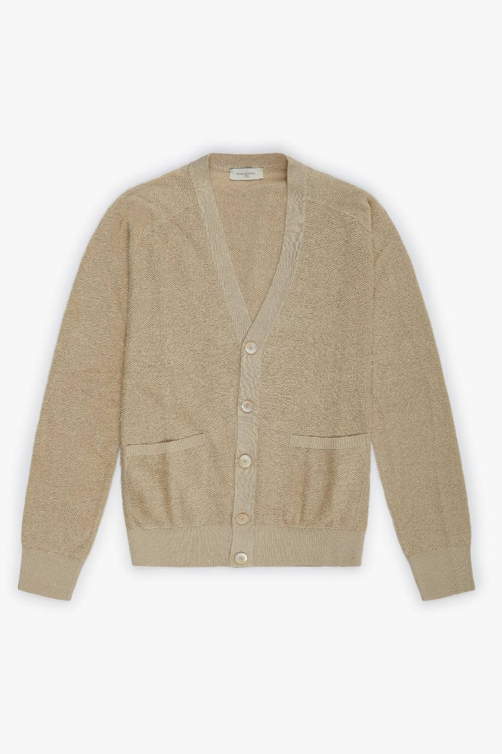 Piacenza 1733 Cardigan terrycloth naturale Negozi Online