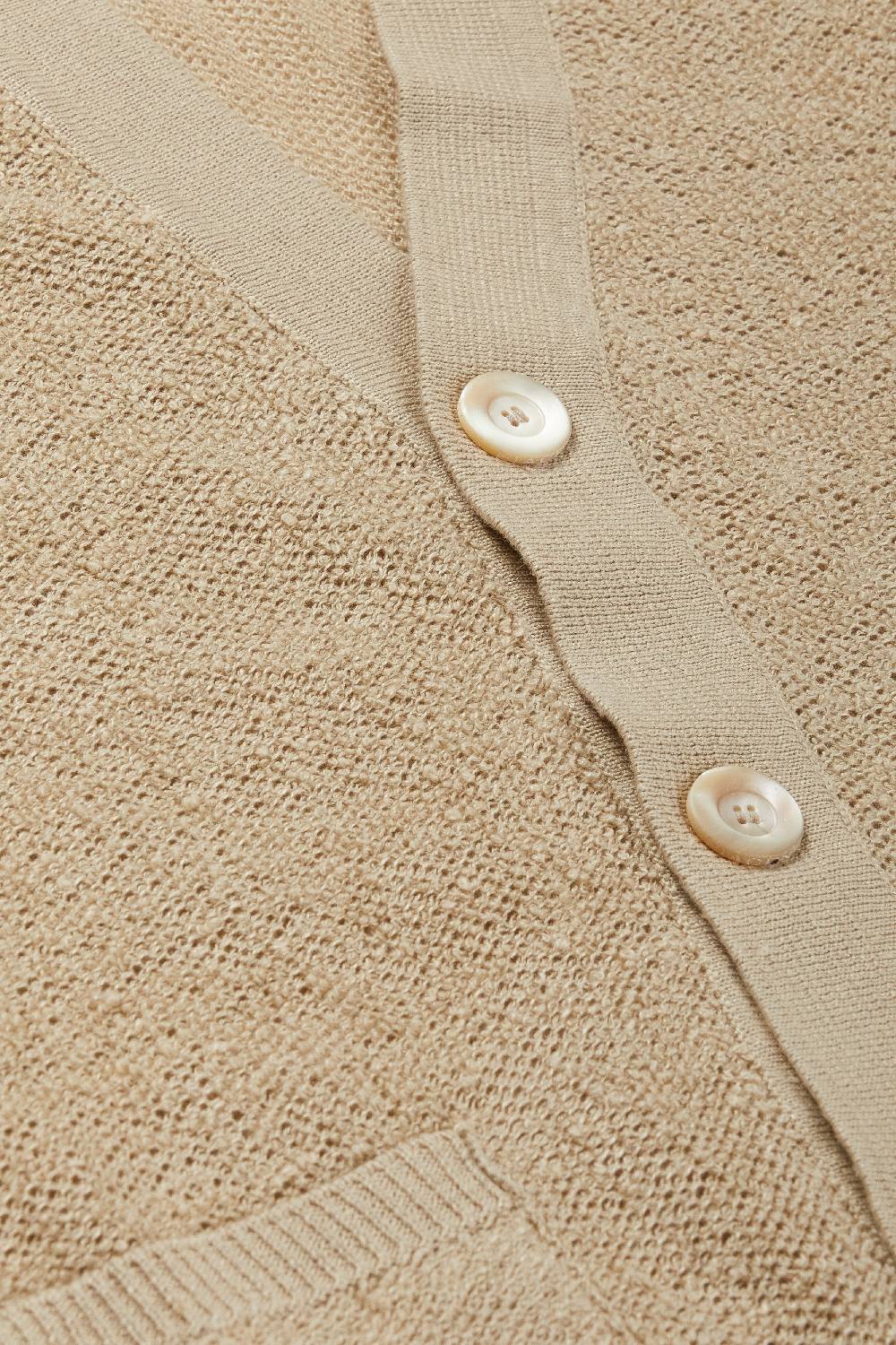 Piacenza 1733 Cardigan terrycloth naturale Negozi Online