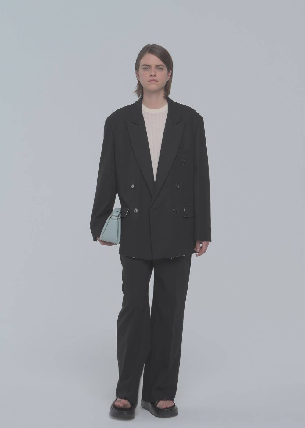 Plan C BLAZER DOPPIOPETTO IN CRÊPE DI COTONE Offerte