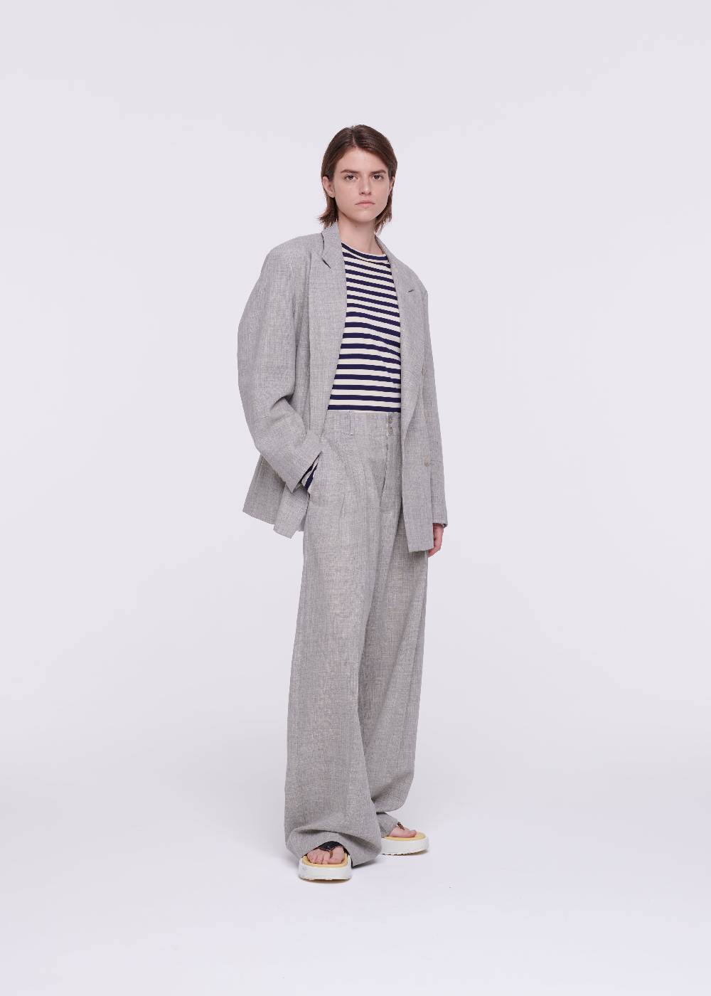 Plan C BLAZER DOPPIOPETTO MELANGE Saldi Di Fabbrica