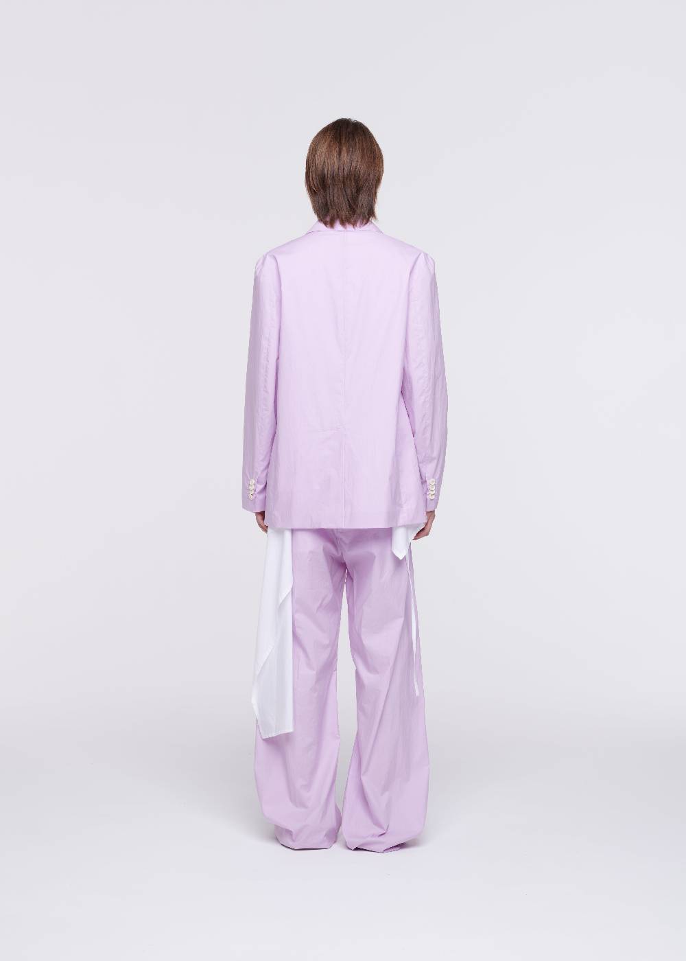 Plan C BLAZER LILLA IN COTONE In Saldo