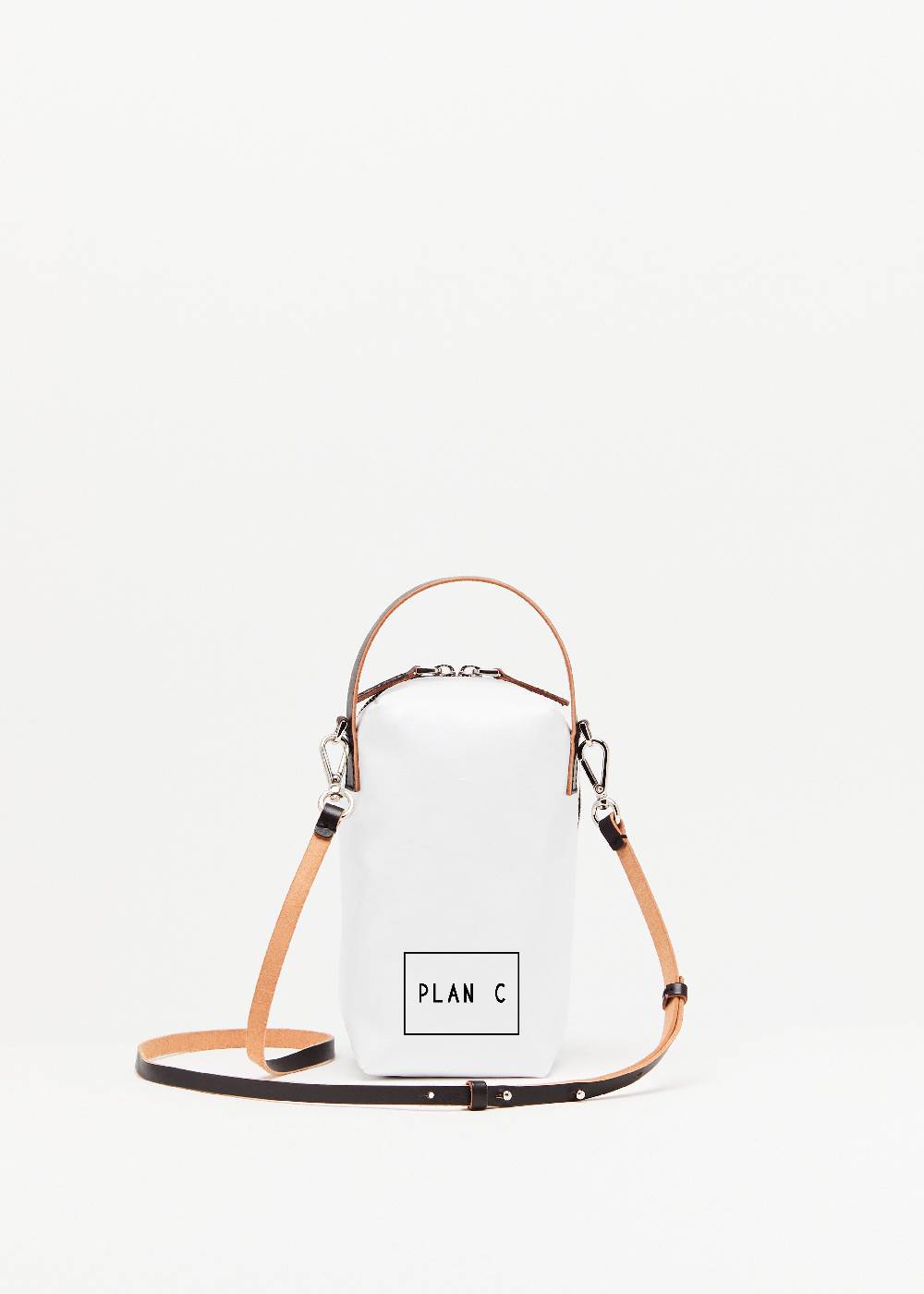 Plan C POUCH BIANCA "PILI E BIANCA" Spedizione Gratuita