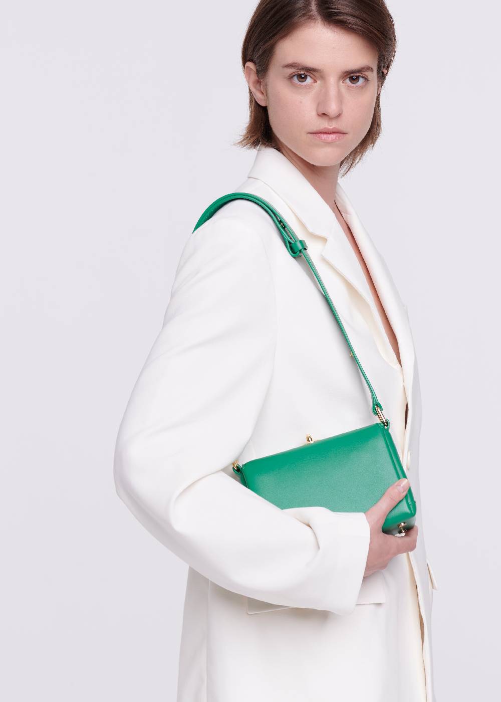 Plan C BORSA MINI FOLDED SMERALDO Promozione Limitata