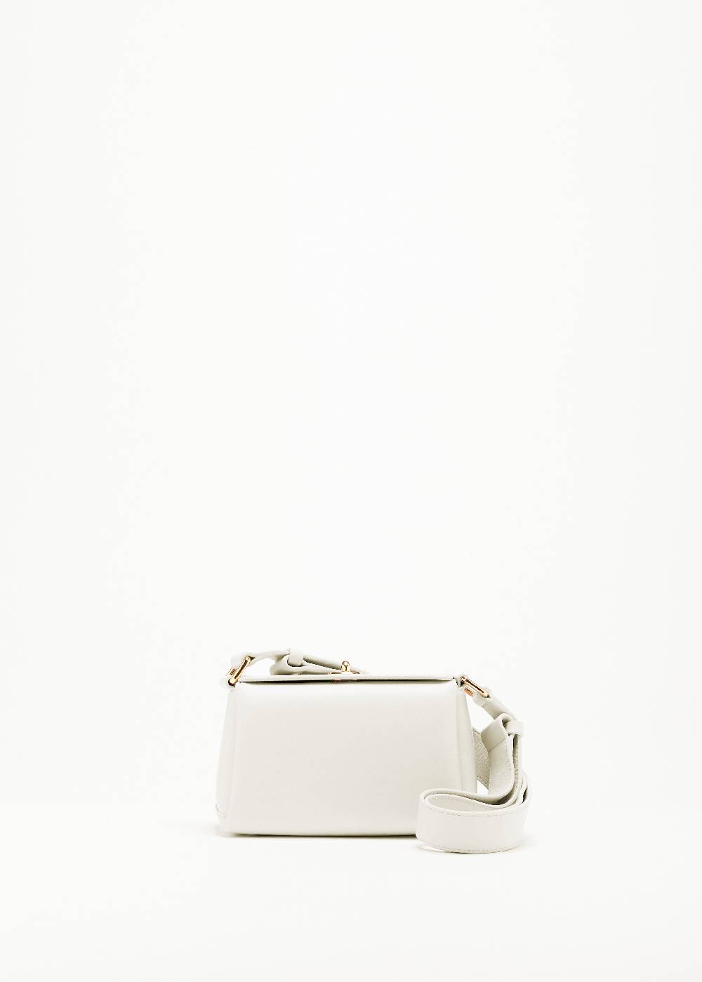 Plan C BORSA MINI FOLDED BIANCA
