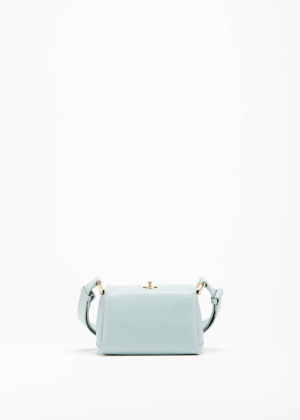 Plan C BORSA MINI FOLDED CELESTE Prezzo Ridotto