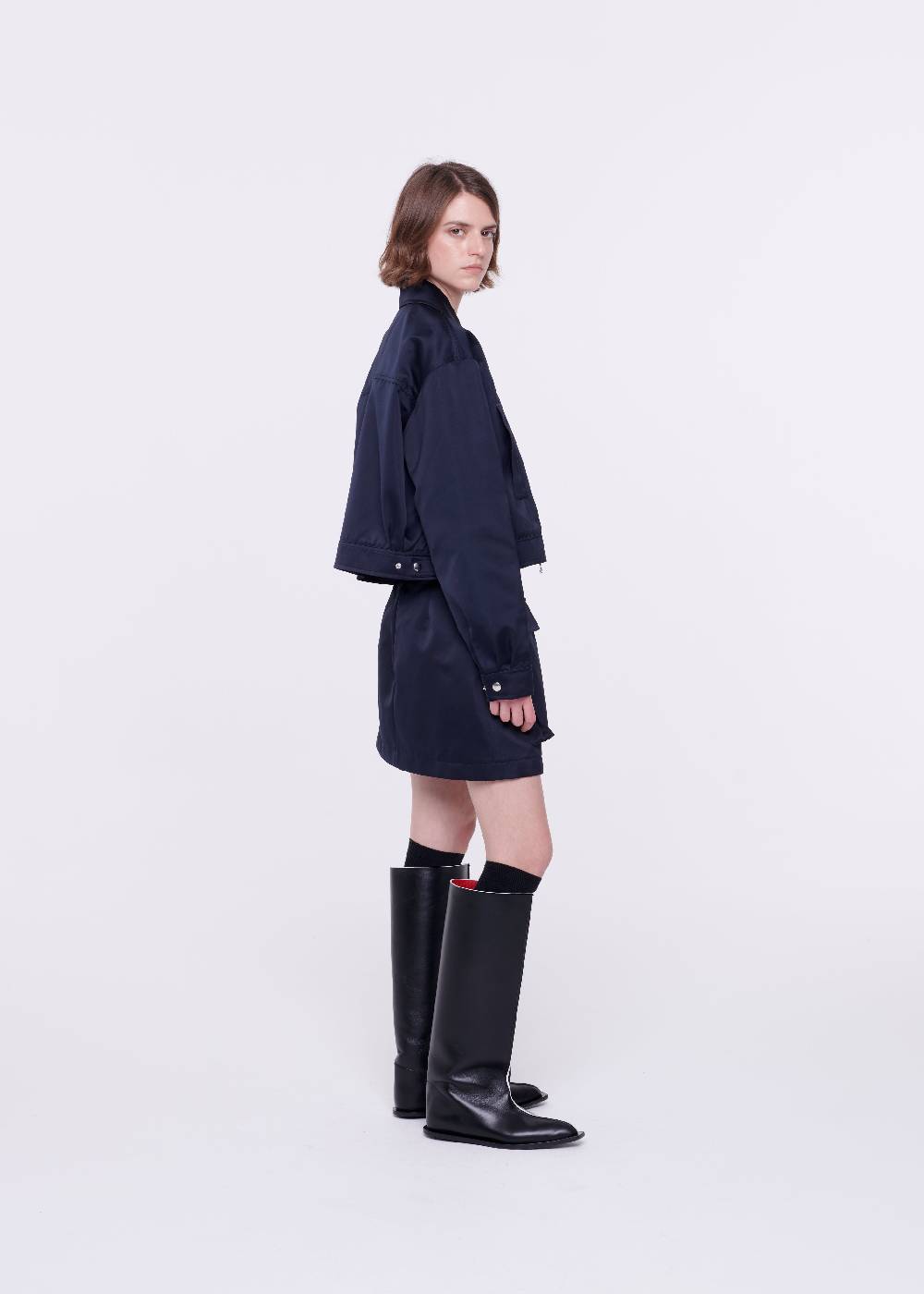 Plan C GIACCA BLU IN DUCHESSE In Vendita