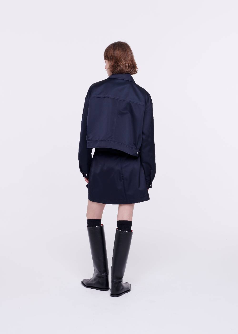 Plan C GIACCA BLU IN DUCHESSE In Vendita