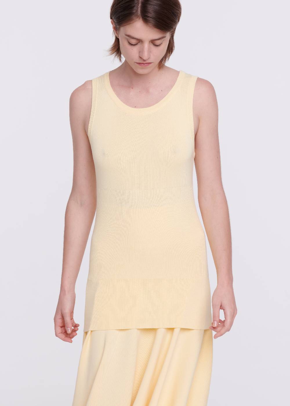 Plan C TOP IN MAGLIA COLOR ZABAIONE Saldi Di Fabbrica