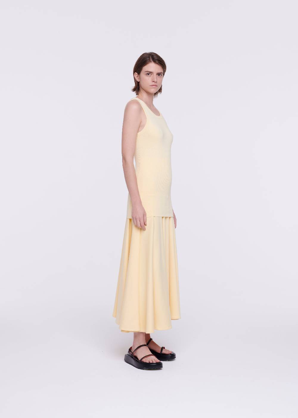 Plan C TOP IN MAGLIA COLOR ZABAIONE Saldi Di Fabbrica