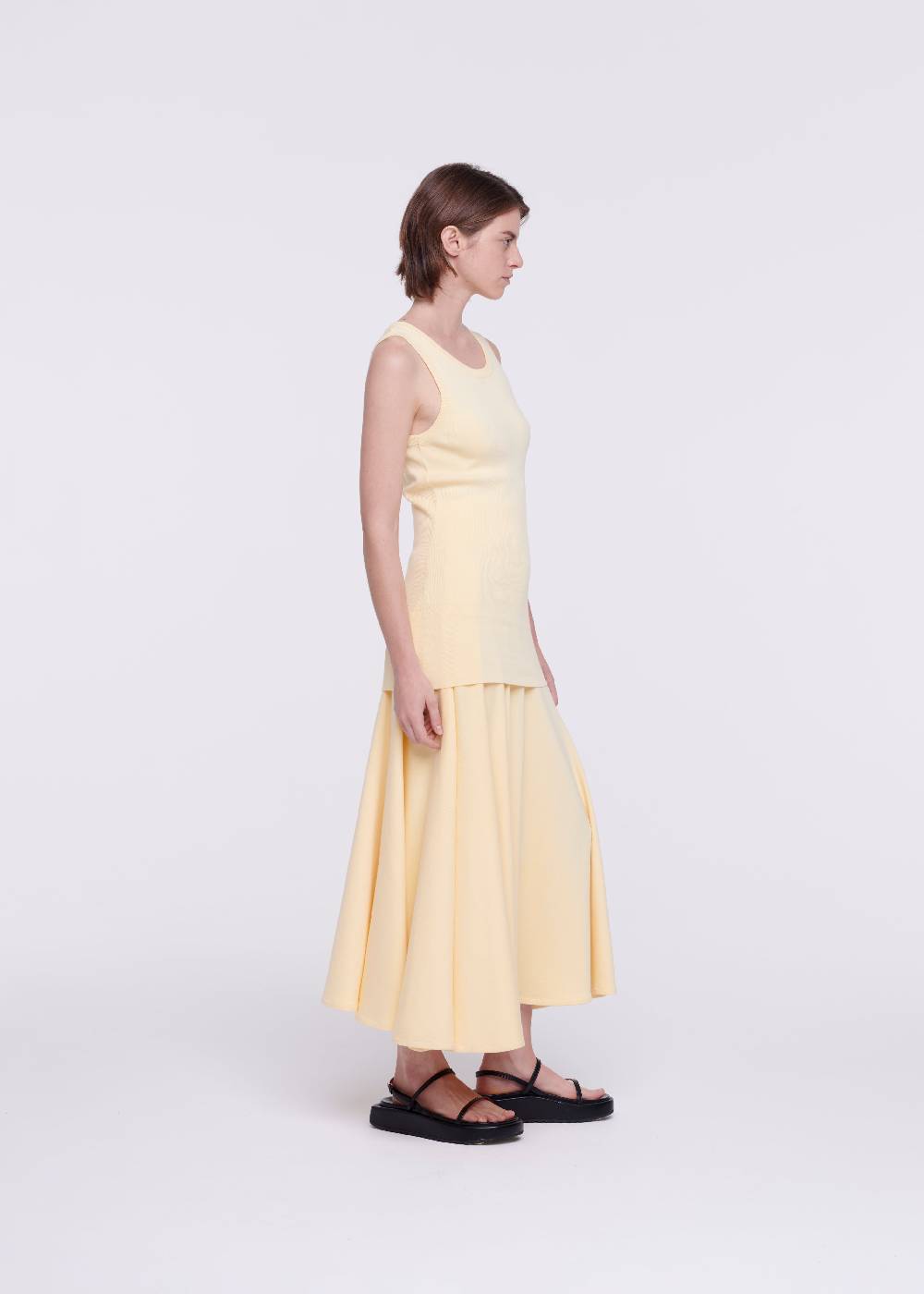 Plan C TOP IN MAGLIA COLOR ZABAIONE Saldi Di Fabbrica