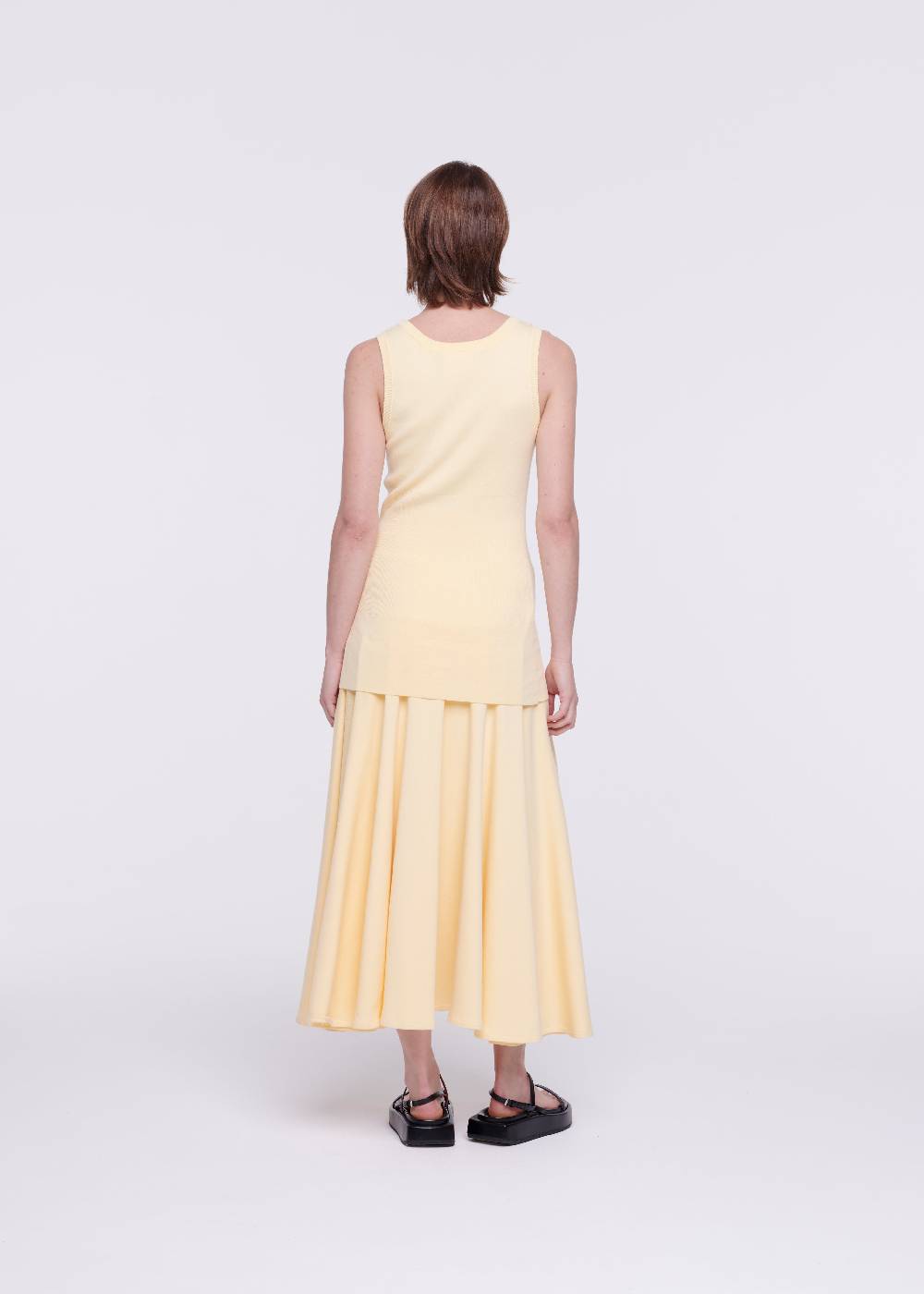 Plan C TOP IN MAGLIA COLOR ZABAIONE Saldi Di Fabbrica
