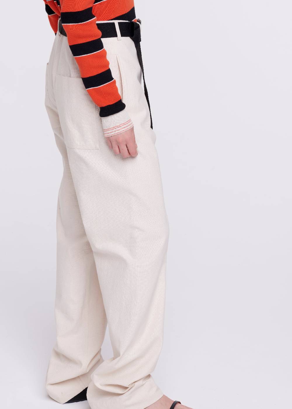 Plan C PANTALONI COLOR CREMA In Saldo