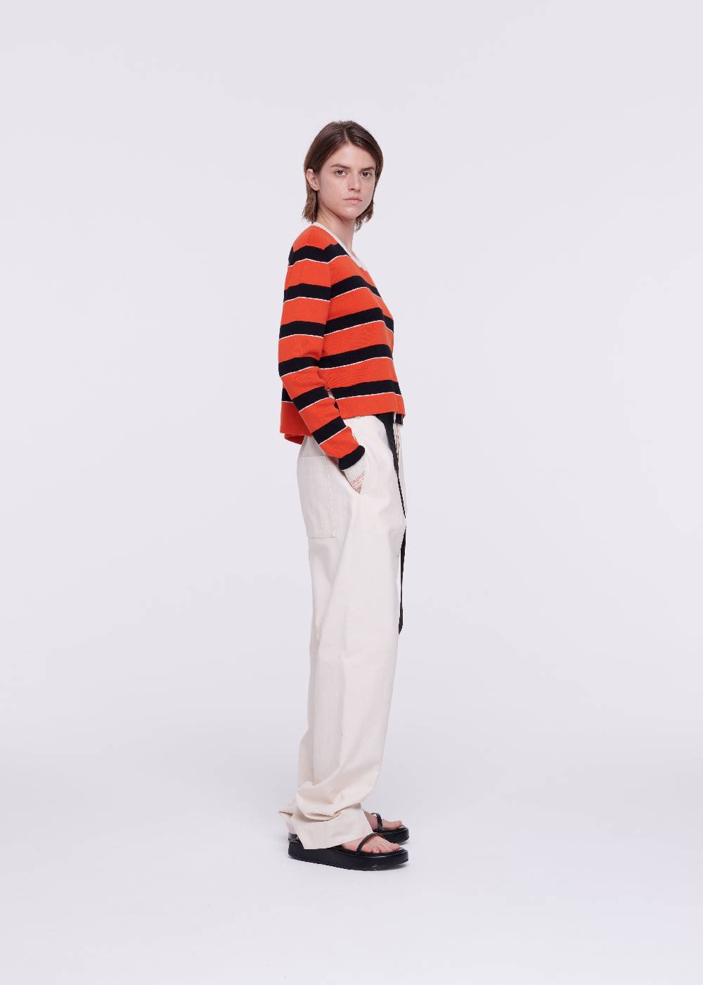 Plan C PANTALONI COLOR CREMA In Saldo