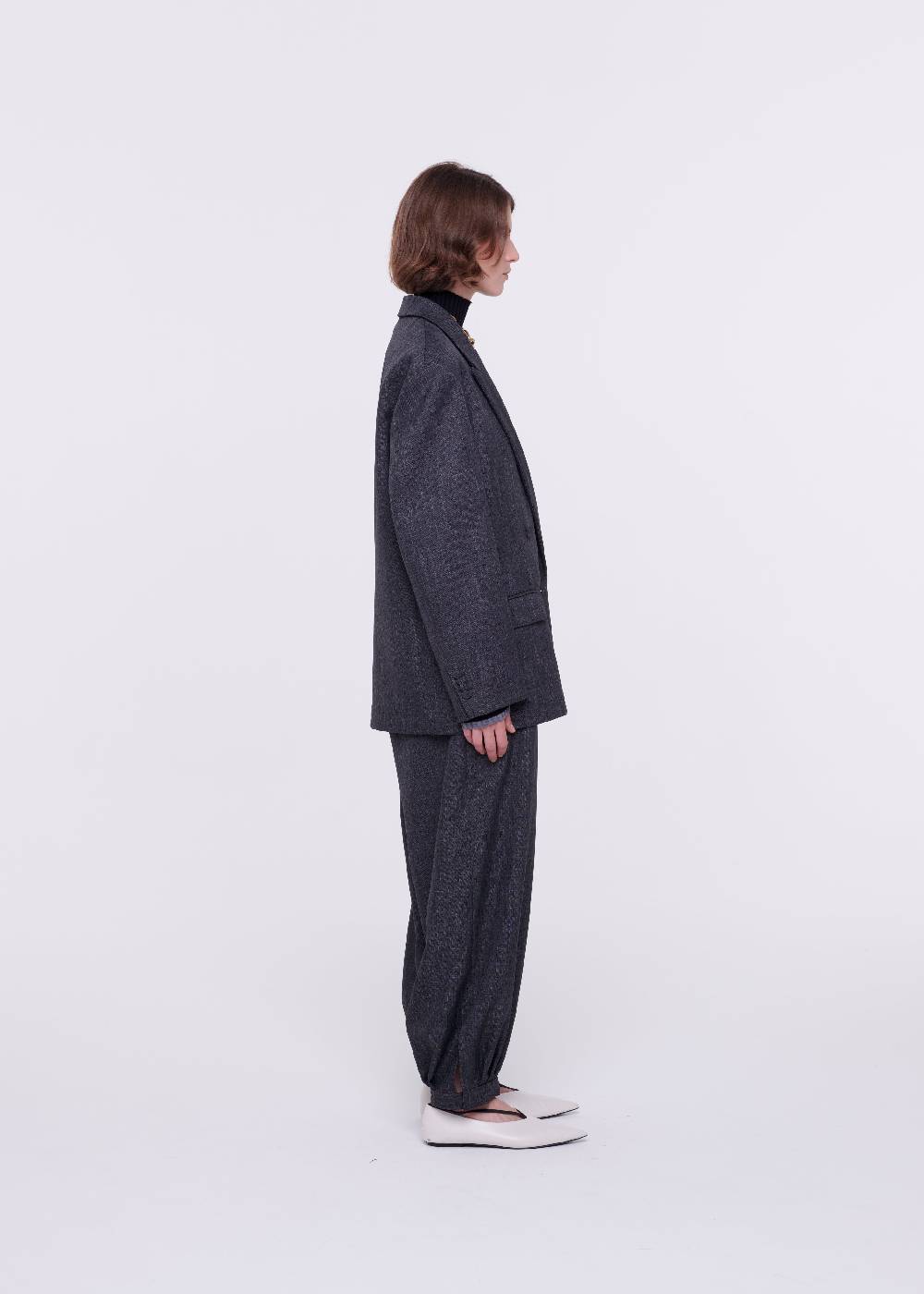 Plan C BLAZER DOPPIOPETTO GRIGIO SCURO In Linea
