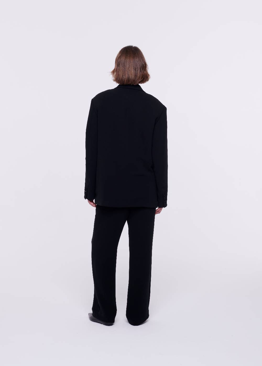 Plan C BLAZER DOPPIOPETTO IN CADY NERO ACQUISTA ORA