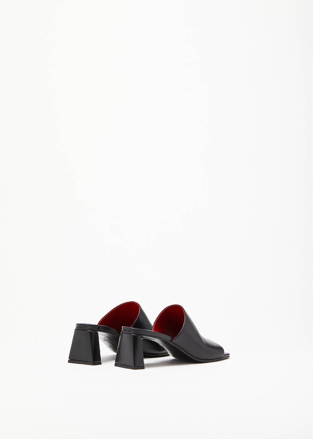 Plan C SANDALI NERI IN PELLE Sconto