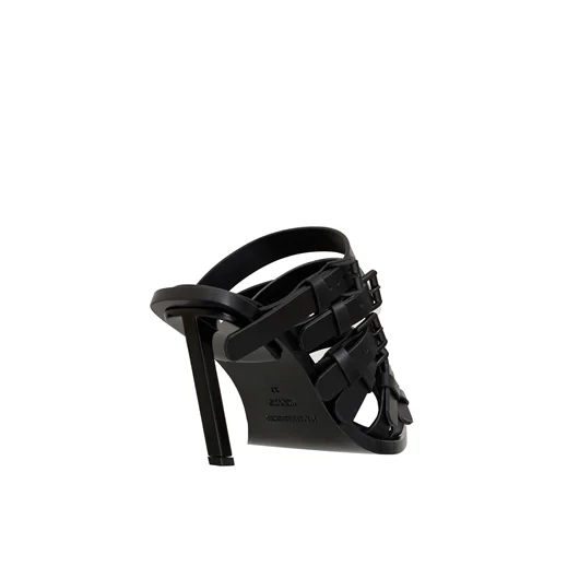 ANN DEMEULEMEESTER SANDALO ALTO CON FIBBIE Fino Al -60%