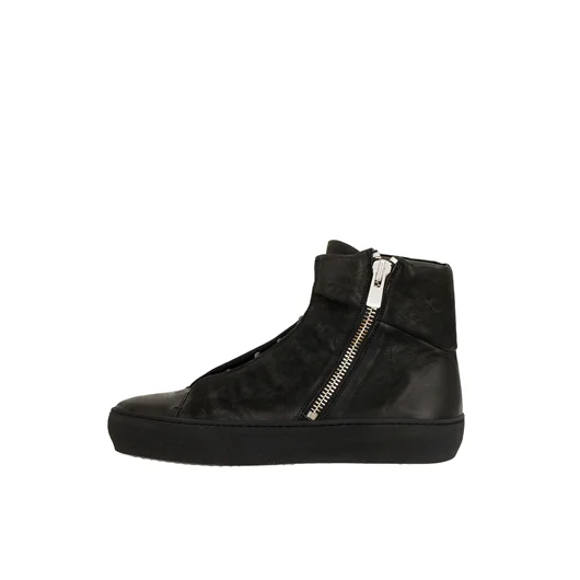 THE LAST CONSPIRACY SNEAKER ALTA IN PELLE Vendite Flash