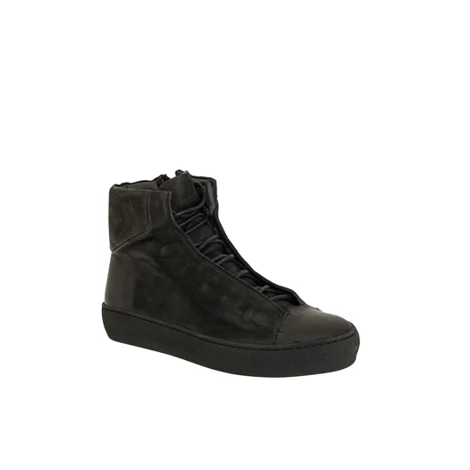 THE LAST CONSPIRACY SNEAKER ALTA IN PELLE Vendite Flash