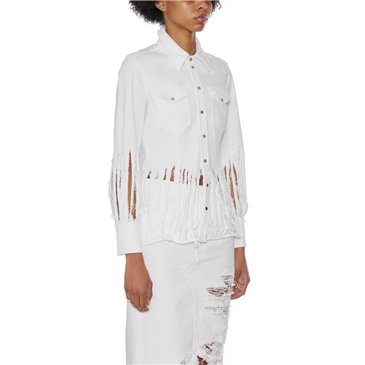 DONDUP CAMICIA TEXANA IN COTONE Novità