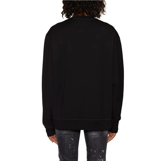 DSQUARED FELPA IN COTONE CON STAMPA Affare Del Giorno